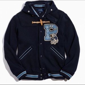 Polo Ralph Lauren Grey's Hall Varsity Letterman P Tiger